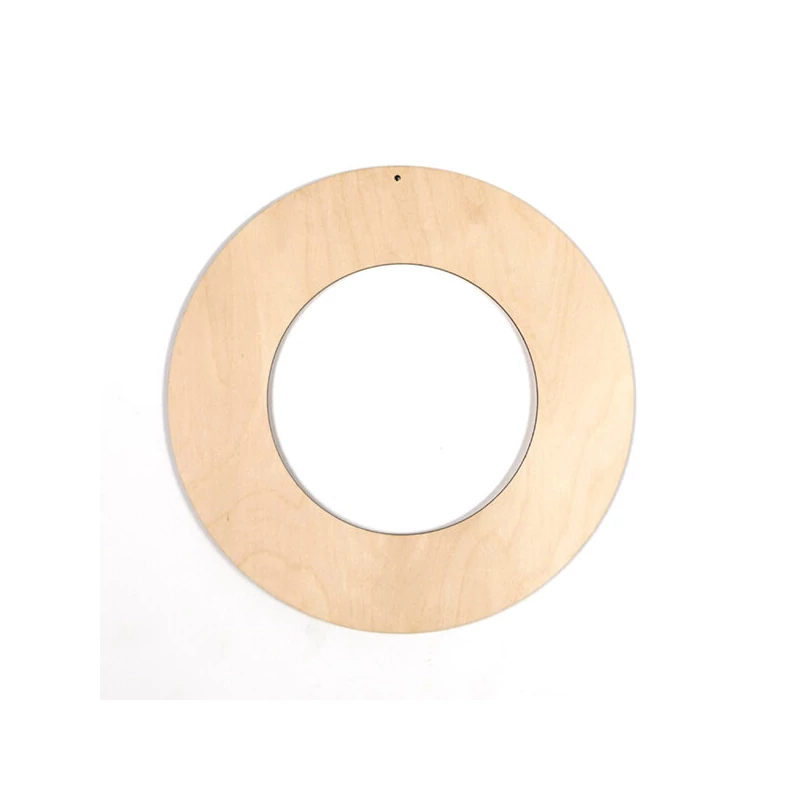 Fafigura, akasztható - Koszorú alap, óriás, 19 cm