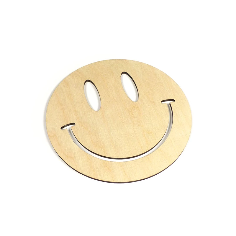Fa edényalátét - smile