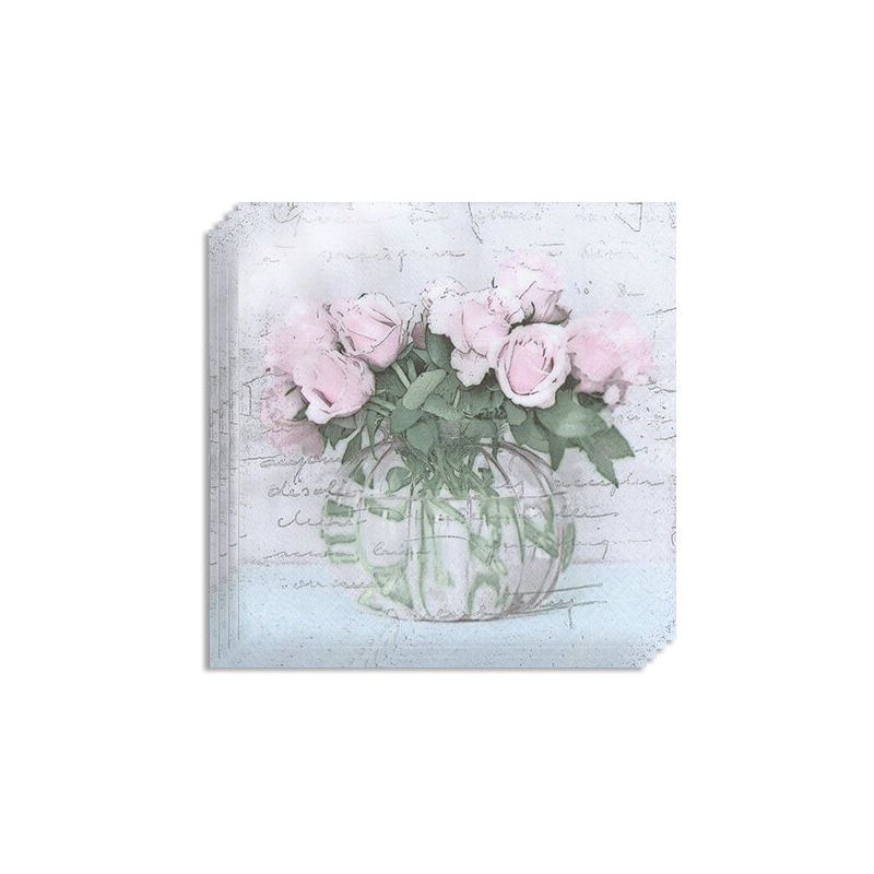 Szalvéta csomag, Sagen - Váza virágokkal