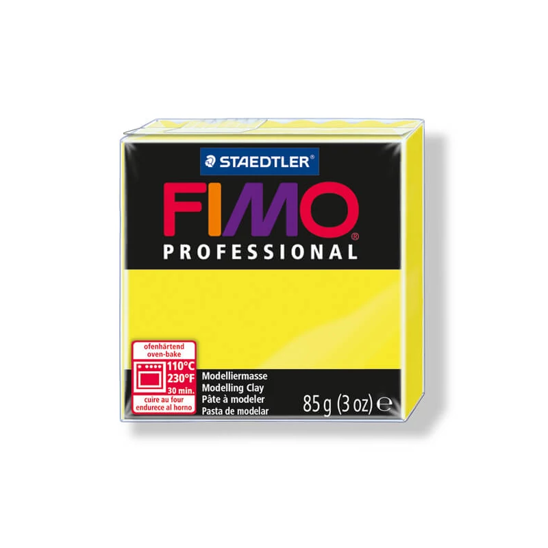 FIMO Professional süthető gyurma, 85 g - citrom (8004-1)