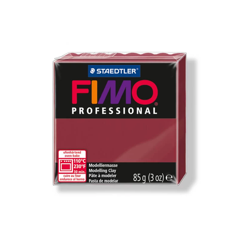 FIMO Professional süthető gyurma, 85 g - bordó (8004-23)