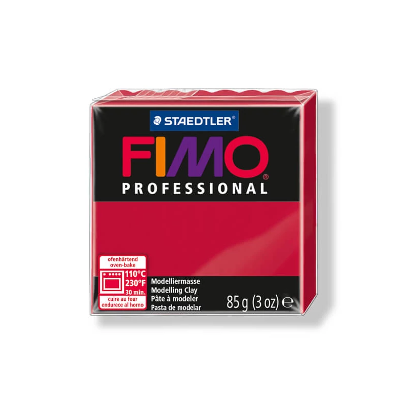 FIMO Professional süthető gyurma, 85 g - kármin (8004-29)