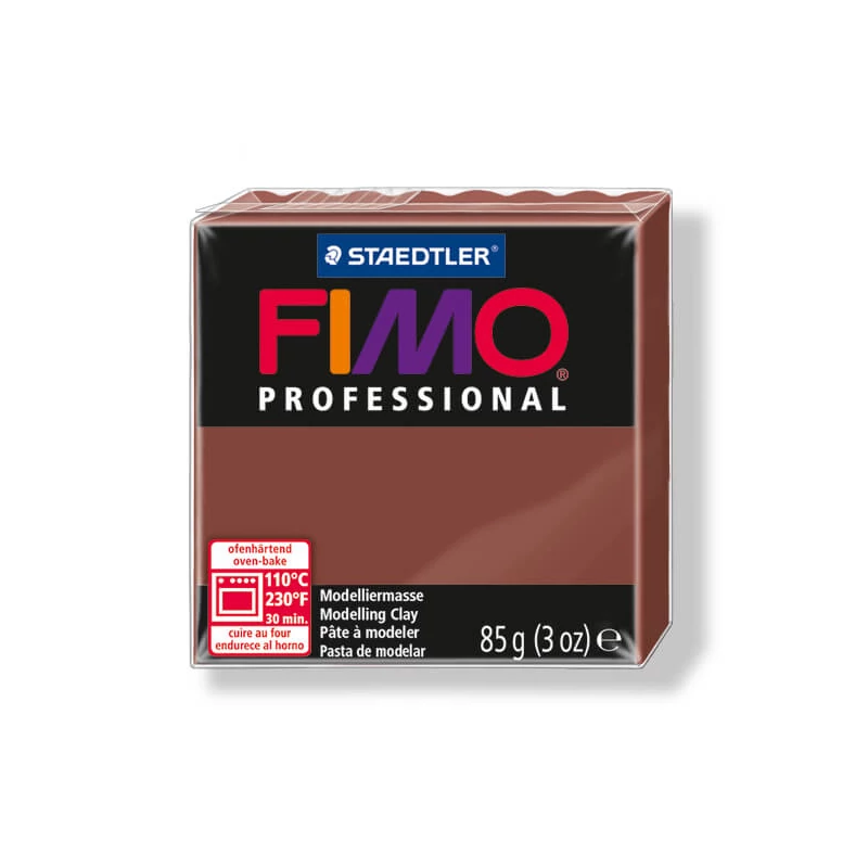 FIMO Professional süthető gyurma, 85 g - csokoládé (8004-77)