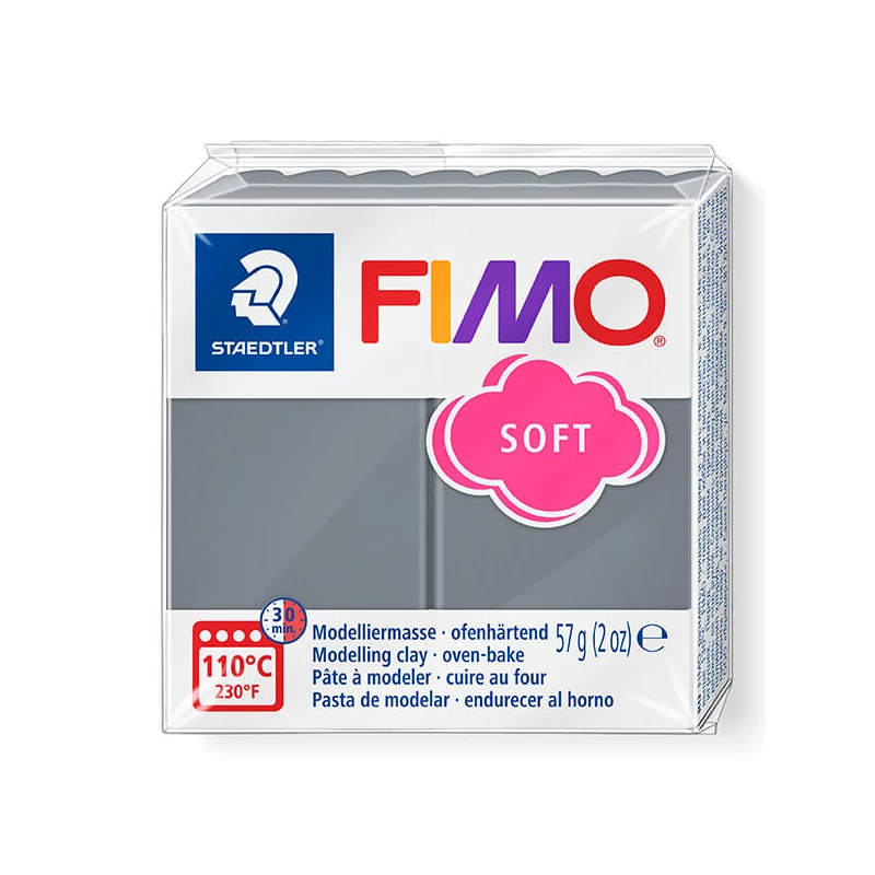 FIMO Soft süthető gyurma, 57 g - viharszürke (8020-T80) 2022