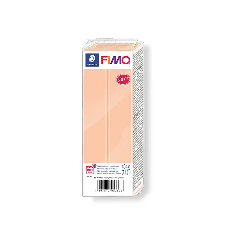 FIMO Soft süthető gyurma, 454 g - bőrszín 8021-43