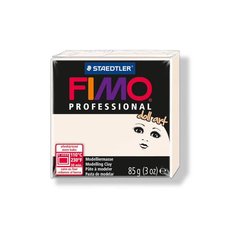 FIMO Professional süthető gyurma, Doll Art, 85 g - porcelán (8027-03)