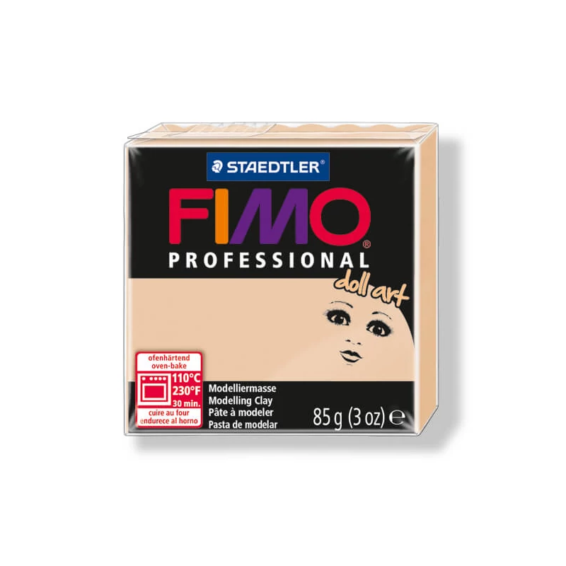 FIMO Professional süthető gyurma, Doll Art, 85 g - homok (8027-45)