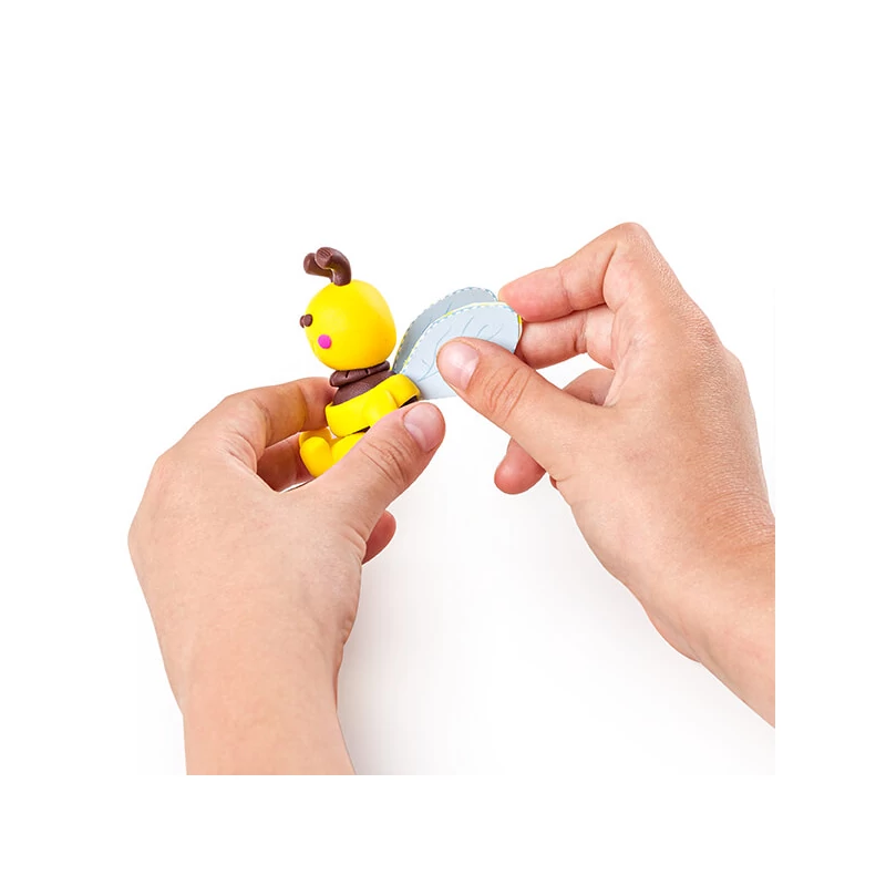 FIMO Kids süthető gyurma készlet, Form &amp; Play - 4x42 g - méhek fázis
