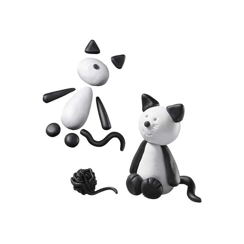 FIMO Kids süthető gyurma készlet, 2x42 g - Funny cats, vicces cica