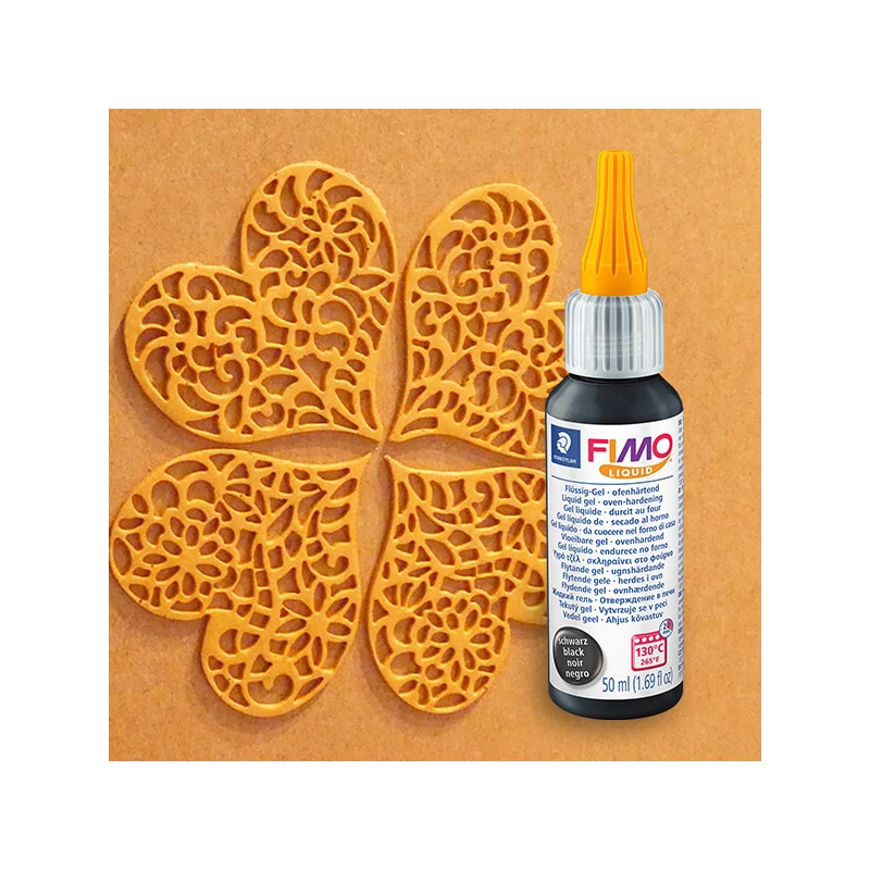 FIMO Liquid, Deco gel, 50 ml - fekete