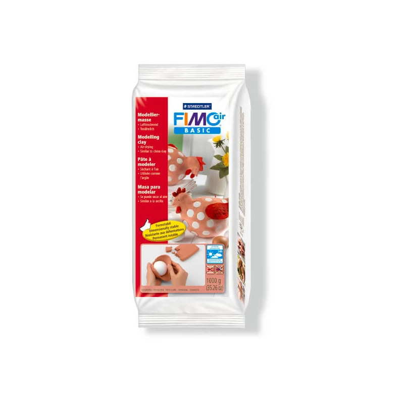 FIMO Air Basic levegőn száradó gyurma 1000 g - terrakotta (8101-76)
