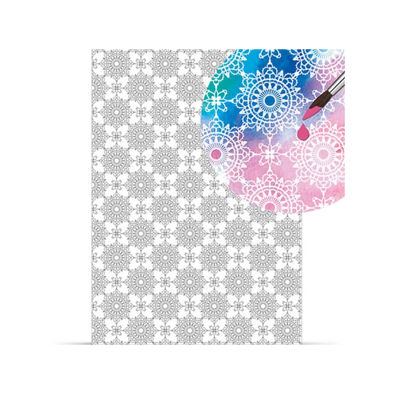 Varázspapír, magic paper, A4 - ornament díszek