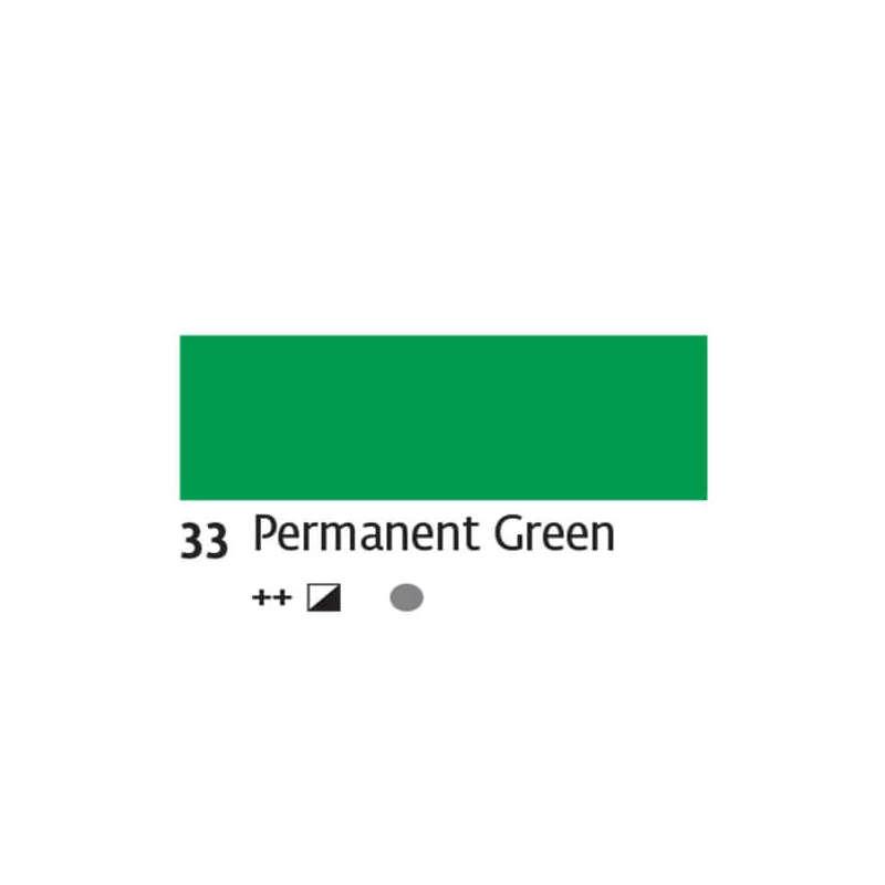 Kreul Solo Goya akrilfesték, 100 ml - 33, permanent green