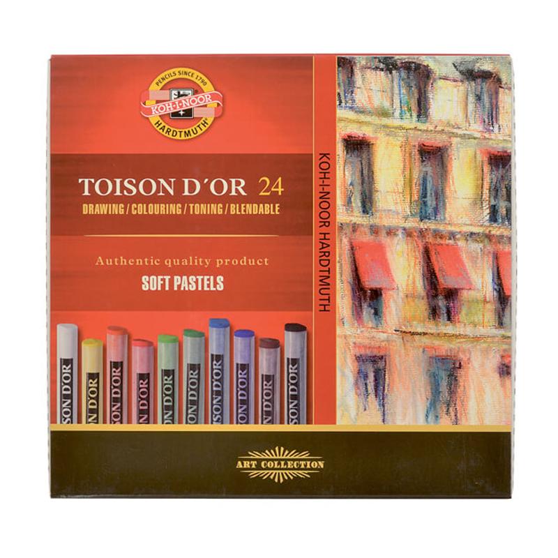 Toison d'Or porpasztell krétakészlet - 24 db