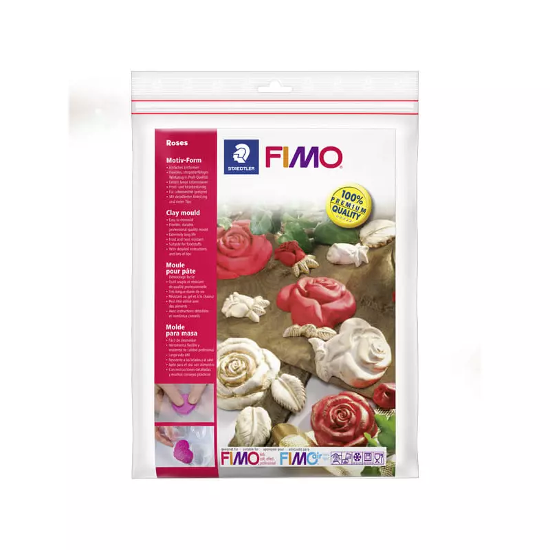 FIMO Öntőforma - rózsák