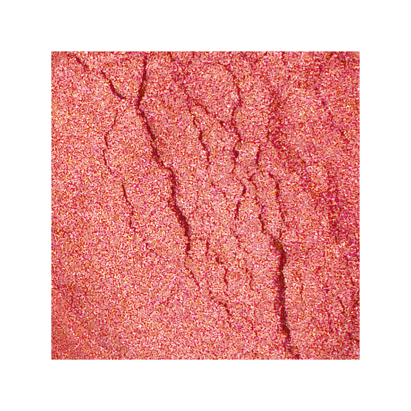 Gyöngyház hatású rózsaarany színű műgyanta effekt pigment színező por szín