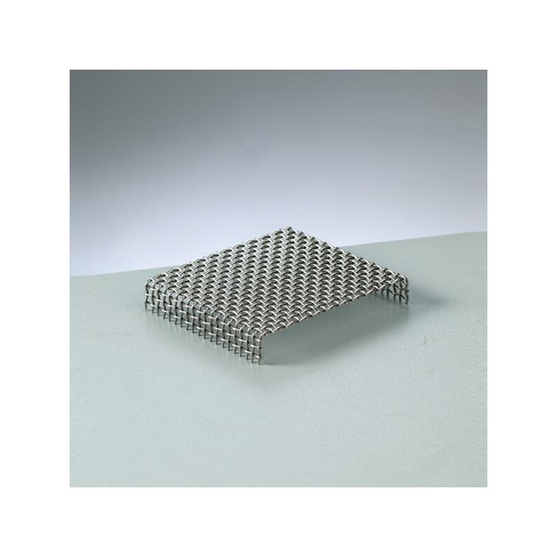 Tűzzománc rácsos alátét - 120x80 mm