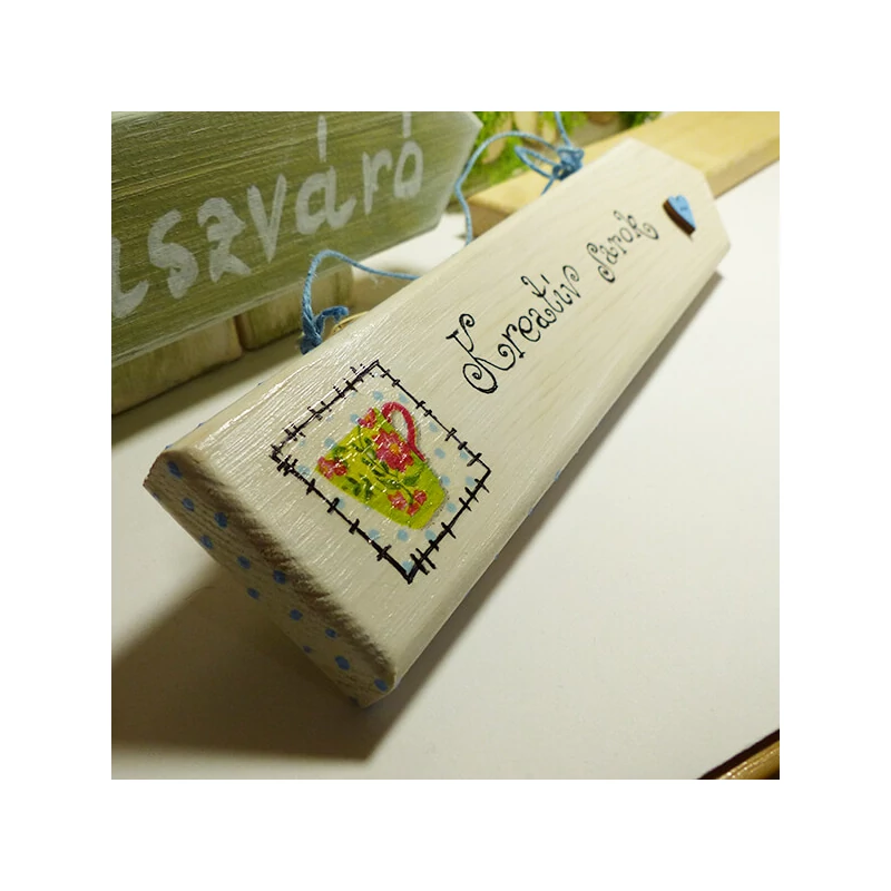 Fa irányjelző nyíl - 5,5x25 cm