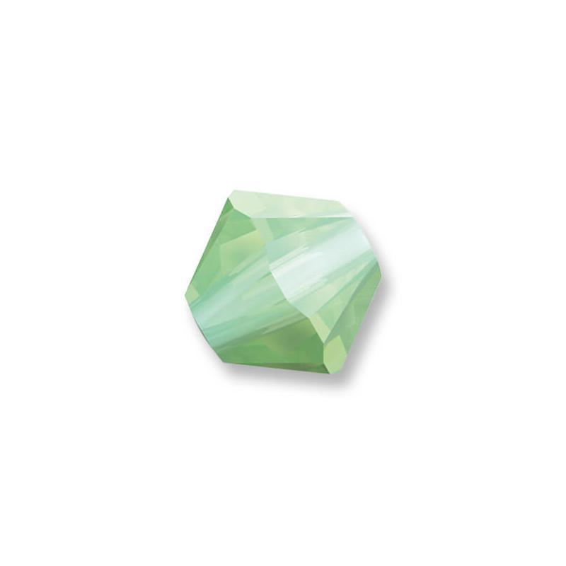 5328 Swarovski kúpos gyöngy, 4 mm - Chrysolite Opal