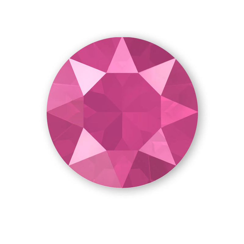 1088 Swarovski Xirius Chaton kristály, SS39 (8 mm) - Crystal Peony Pink