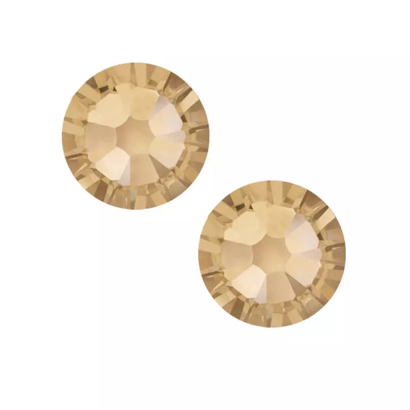 2058 Swarovski Xilion Rose ragasztható kristály, SS16 (3,9 mm) - Crystal Golden Shadow