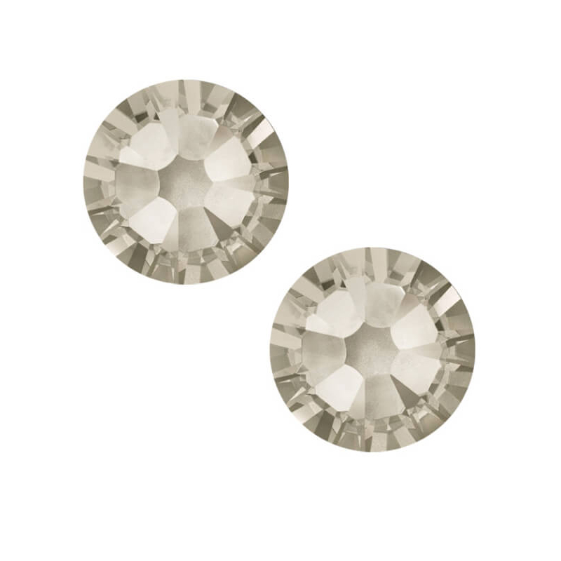 2078 Swarovski Xilion Rose Hotfix vasalható kristály, SS16 (3,9 mm) - Crystal Silver Shade