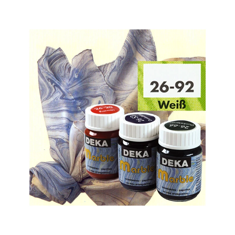 Deka Marble márványozó festék 25 ml - 92 fehér