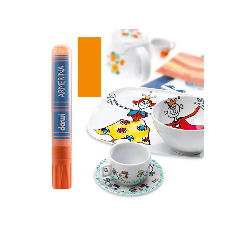 Porcelánfilc, Armerina, Darwi - narancs