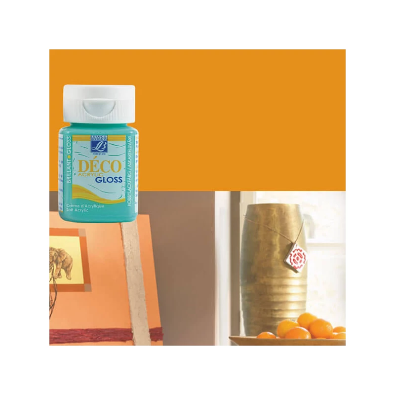 Deco Gloss fényes akrilfesték, 50 ml - caramel