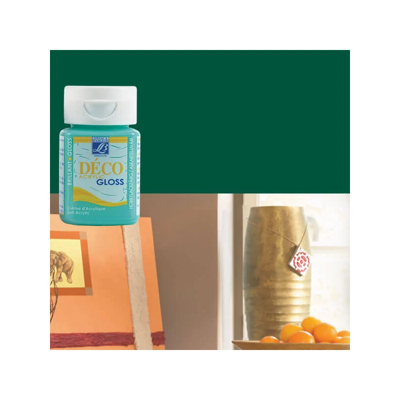 Deco Gloss fényes akrilfesték, 50 ml - forest green