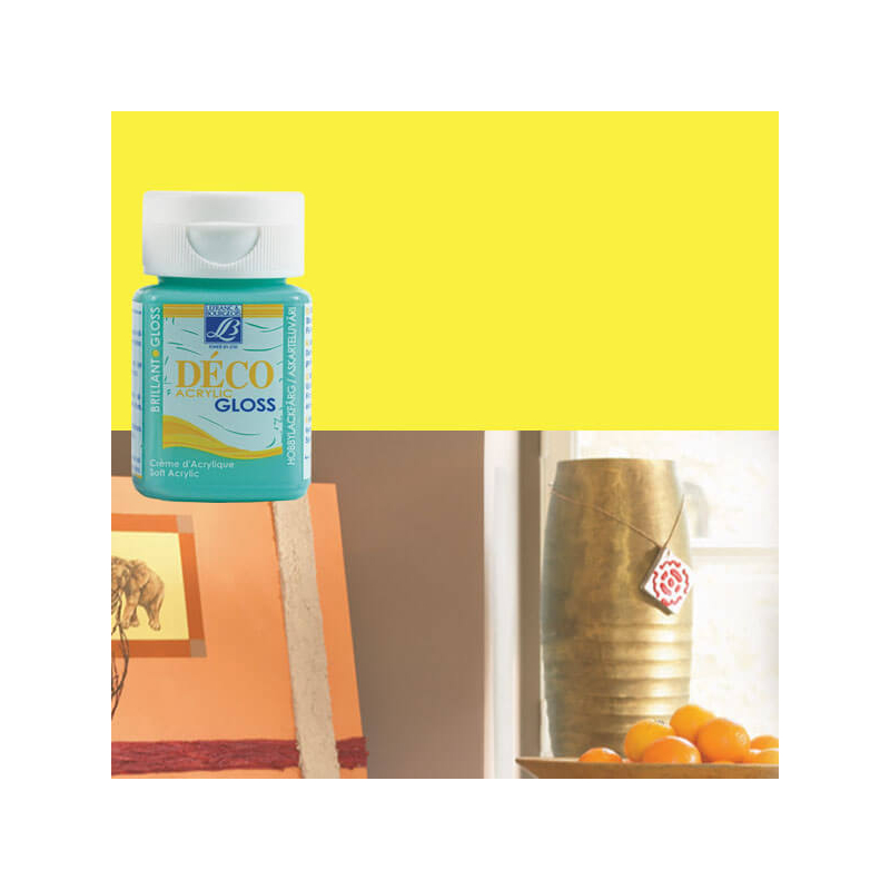 Deco Gloss fényes akrilfesték, 50 ml - mimosa