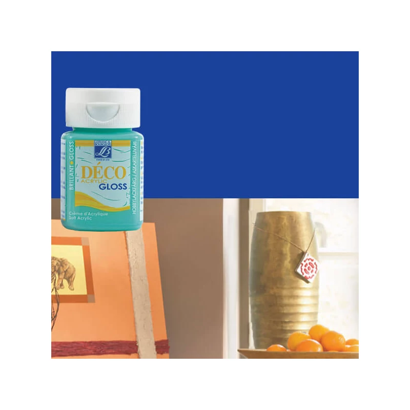 Deco Gloss fényes akrilfesték, 50 ml - ultramarine