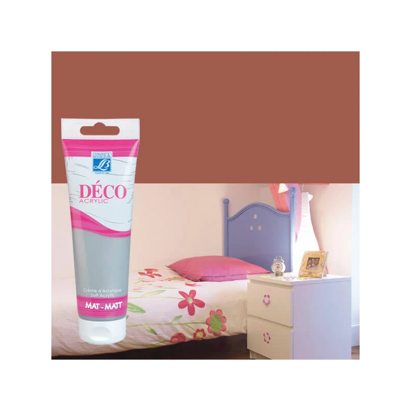 Home Deco matt akrilfesték, 120 ml - peat