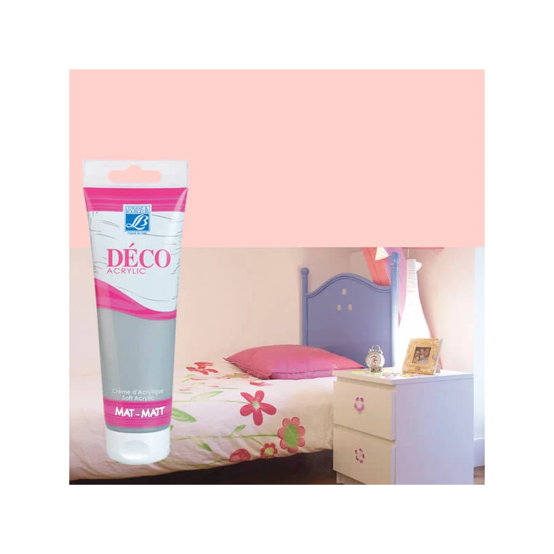 Home Deco matt akrilfesték, 120 ml - tender pink