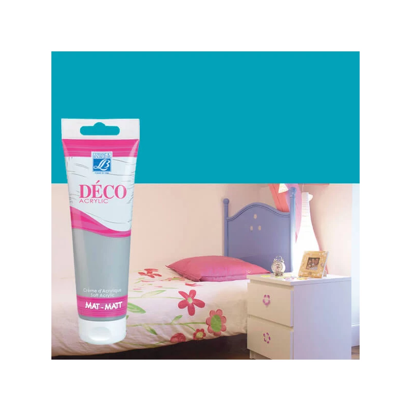 Home Deco matt akrilfesték, 120 ml - turquoise