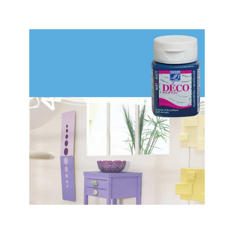 Deco Matt akrilfesték, 50 ml - campanula blue