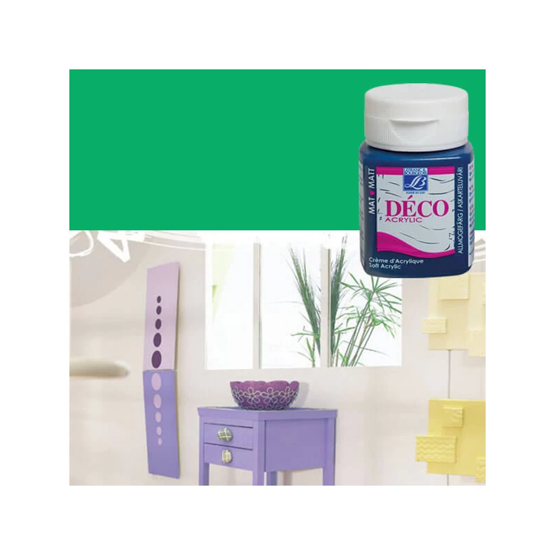 Deco Matt akrilfesték, 50 ml - meadow green