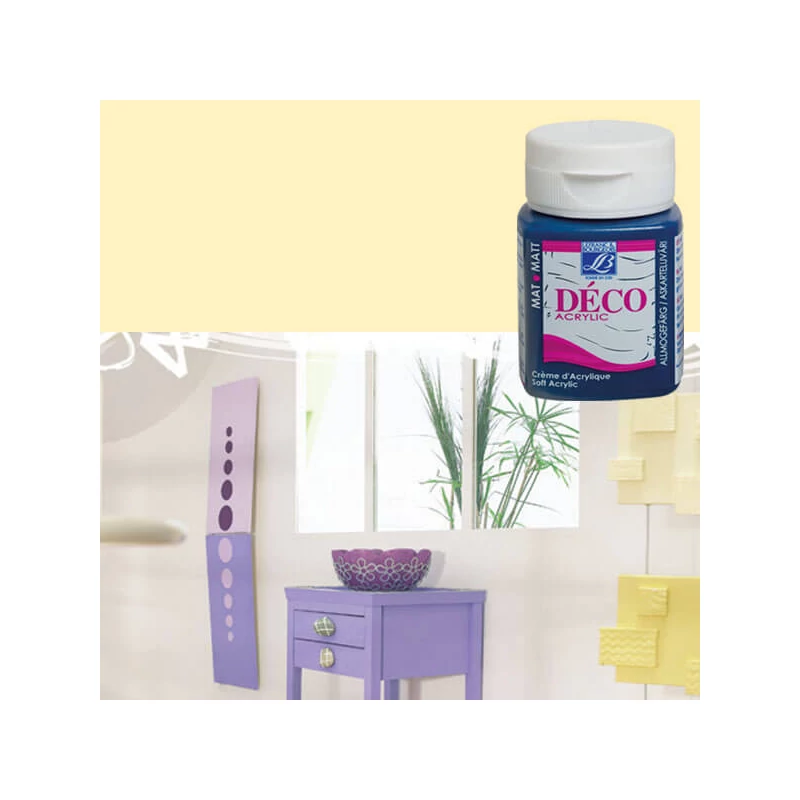 Deco Matt akrilfesték, 50 ml - white sand