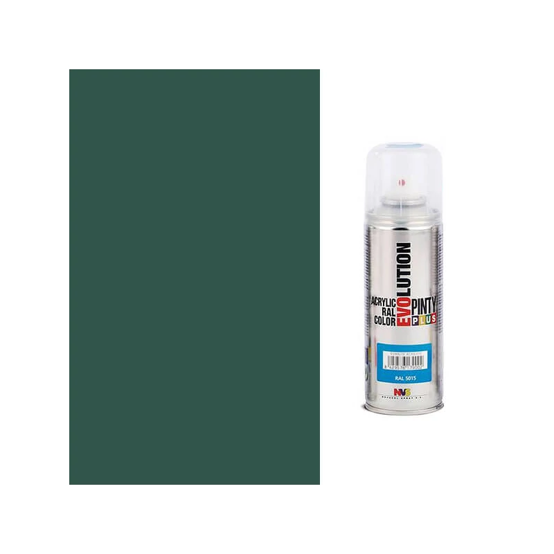 Akrilfesték spray, EVOLUTION fényes, 200 ml - 6005 mohazöld