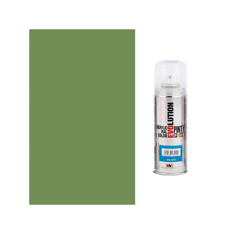 Akrilfesték spray, EVOLUTION fényes, 200 ml - 6011 kekizöld