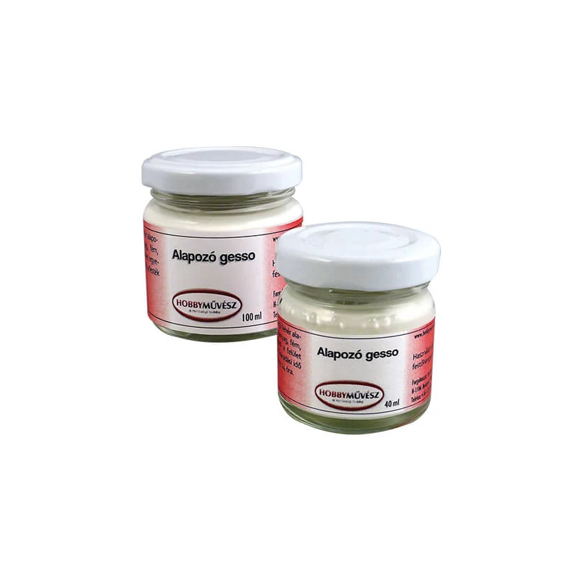 Hobbyművész alapozó gesso - 100 ml