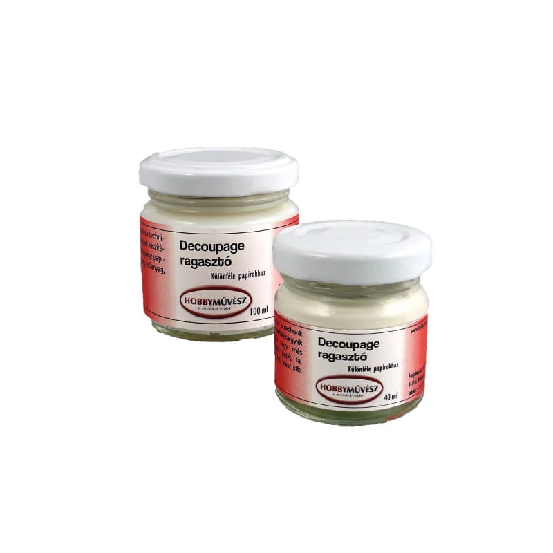 Hobbyművész decoupage ragasztó - 40 ml