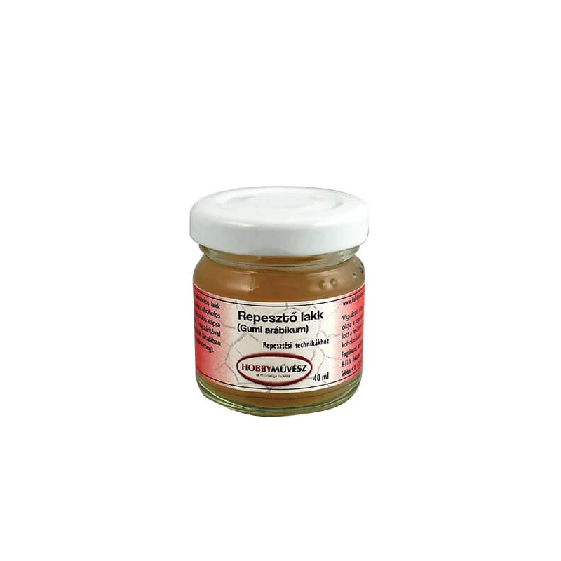 Hobbyművész repesztő lakk, gumi arábikum - 40 ml
