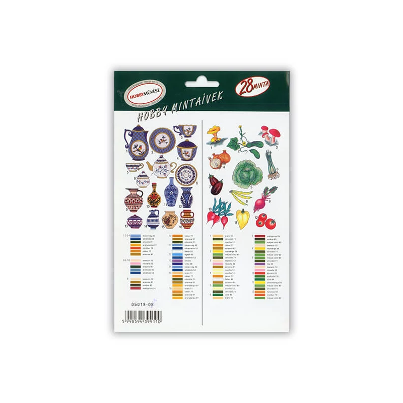 Hobby mintaív - konyhai minták