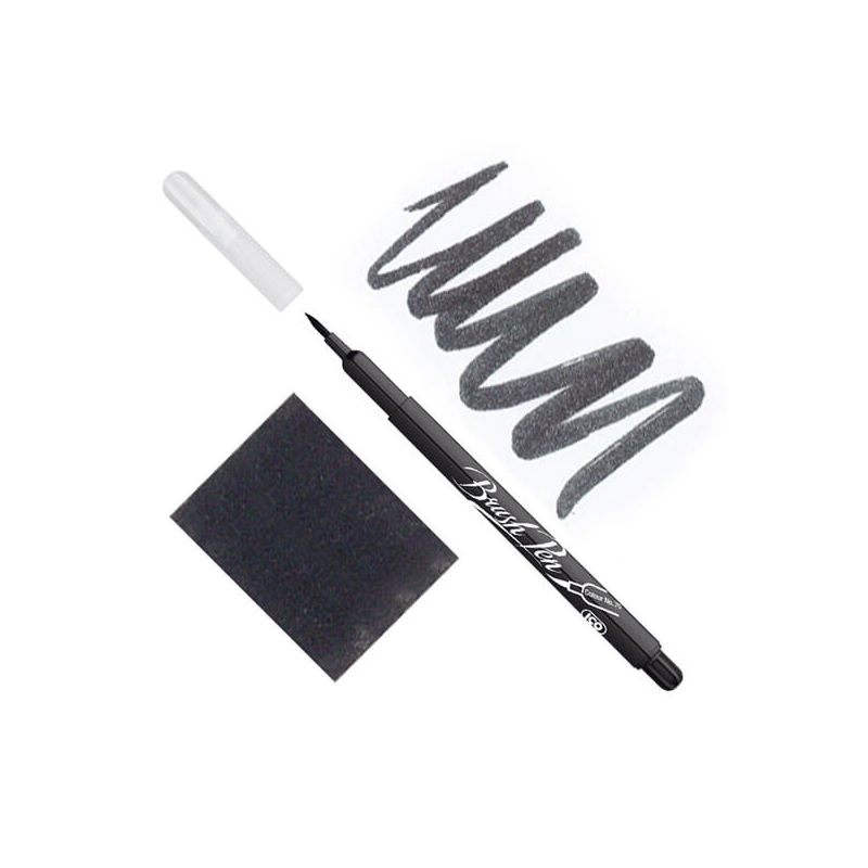 Ecsetirón, Brush Pen - 70 fekete