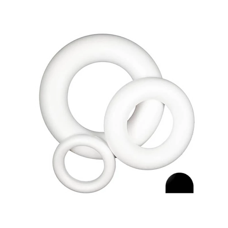 Hungarocell (styropor) karika, félkarika - 35,5 cm