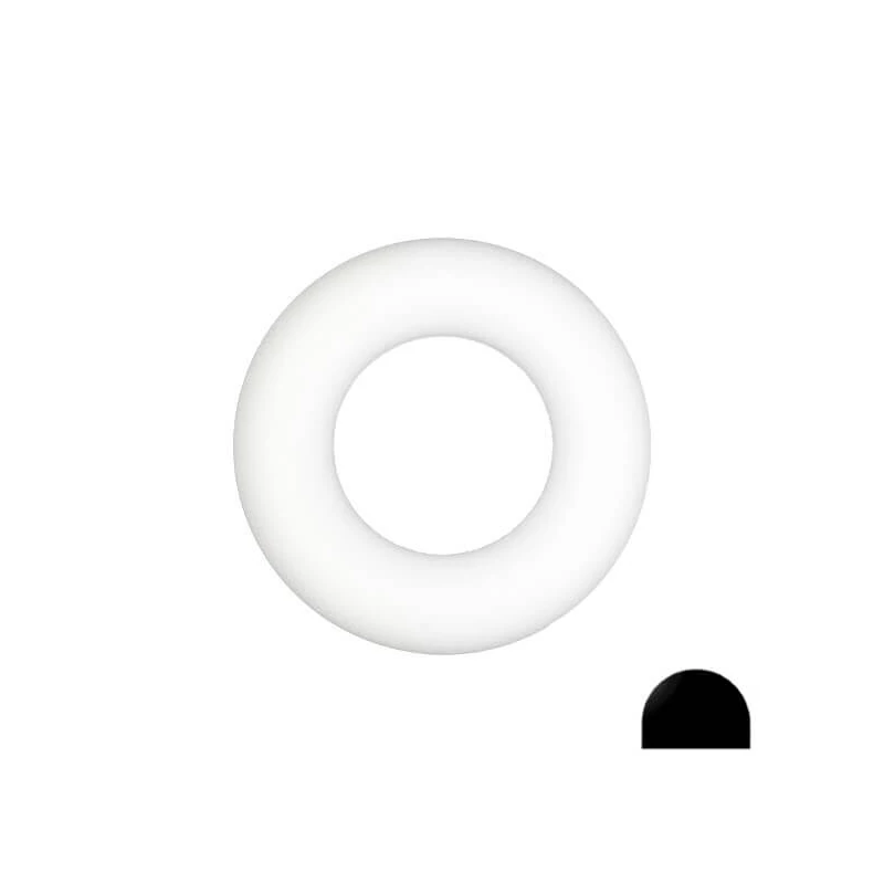 Hungarocell (styropor) karika, félkarika - 25,5 cm