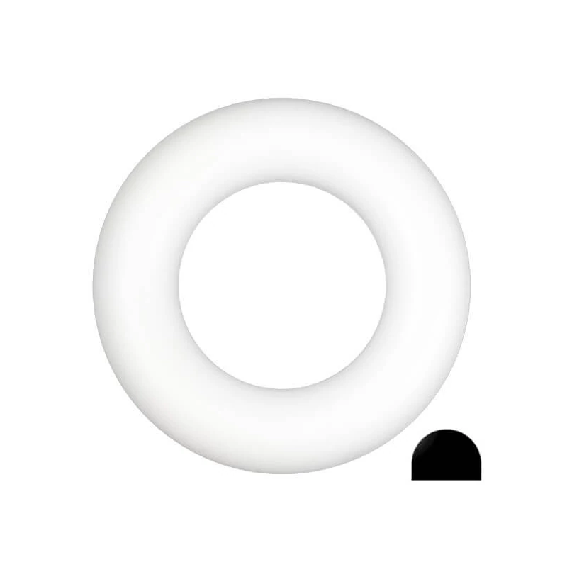 Hungarocell (styropor) karika, félkarika - 35,5 cm