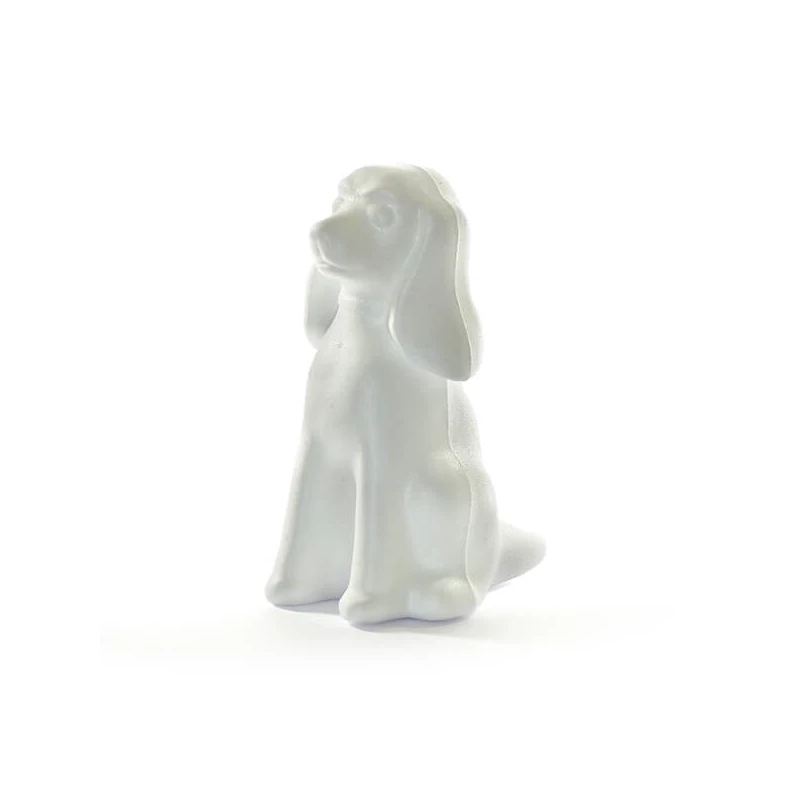 Hungarocell (styropor) figura, kutya - 25x12 cm
