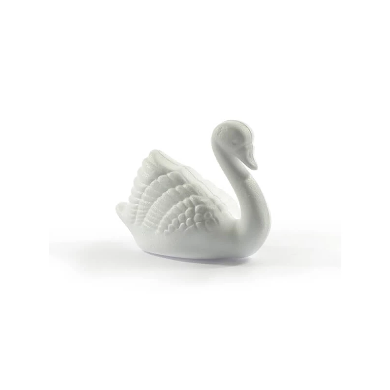 Hungarocell (styropor) figura, hattyú - 12x17 cm